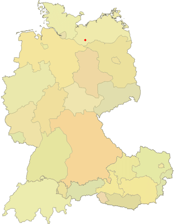 Karte von Deutschland