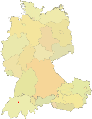 Karte von Deutschland